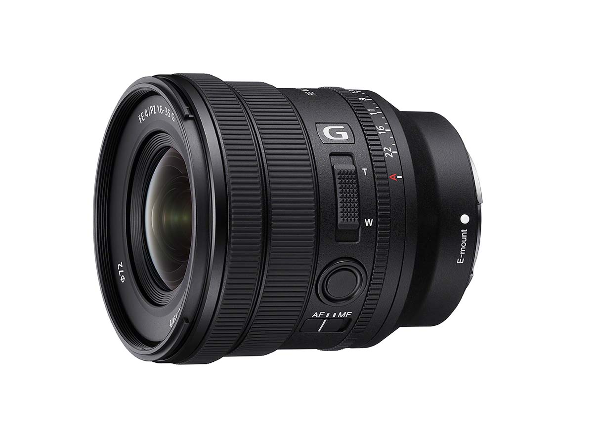 The new 16-35mm F4 G lens. Image: Sony.